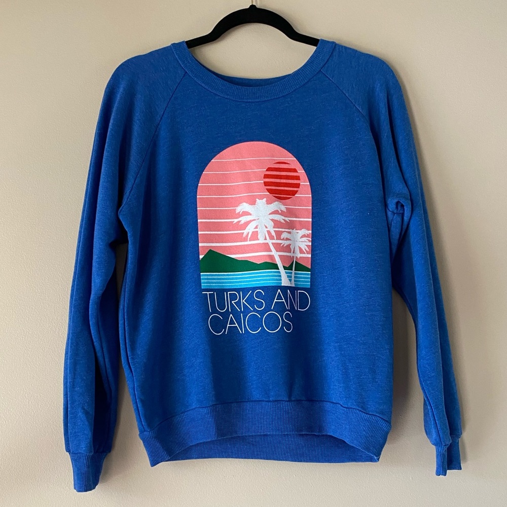 NWT Wildfox Turks And Caicos Sweatshirt - Picture 2 of 7
